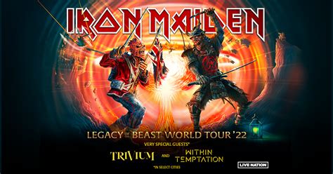 ticketmaster iron maiden|Iron Maiden Return To North America With An Updated ‘Legacy .